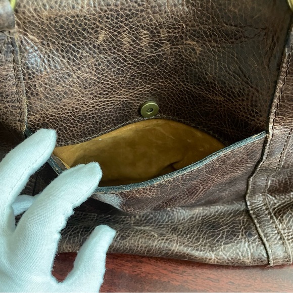 Patricia Nash Benvenuto Tote Heritage Distressed Brown Leather - Picture 6 of 9